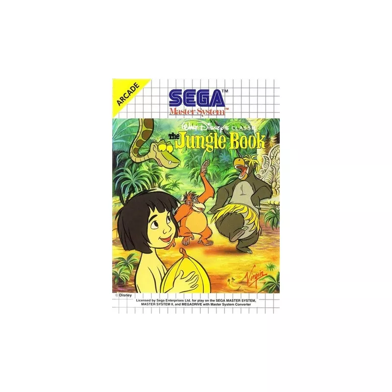 The Jungle Book SEGA Master System